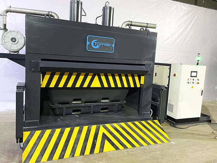Aluminum dross press system 2